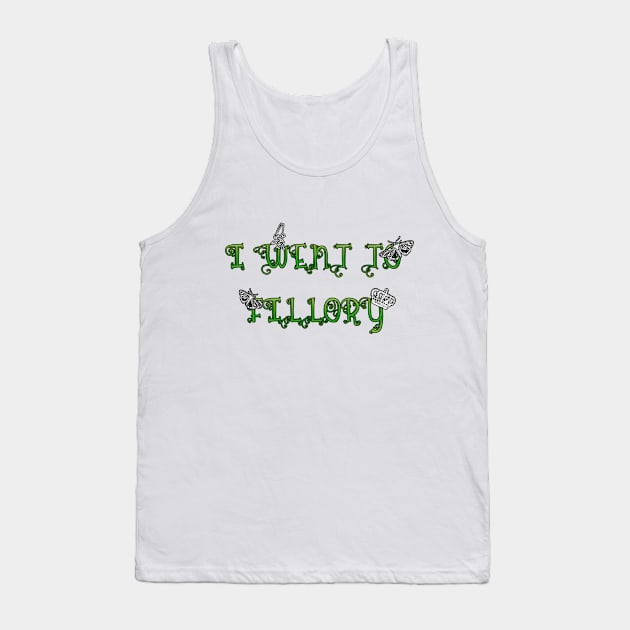 I Went To Fillory Tank Top by puglove